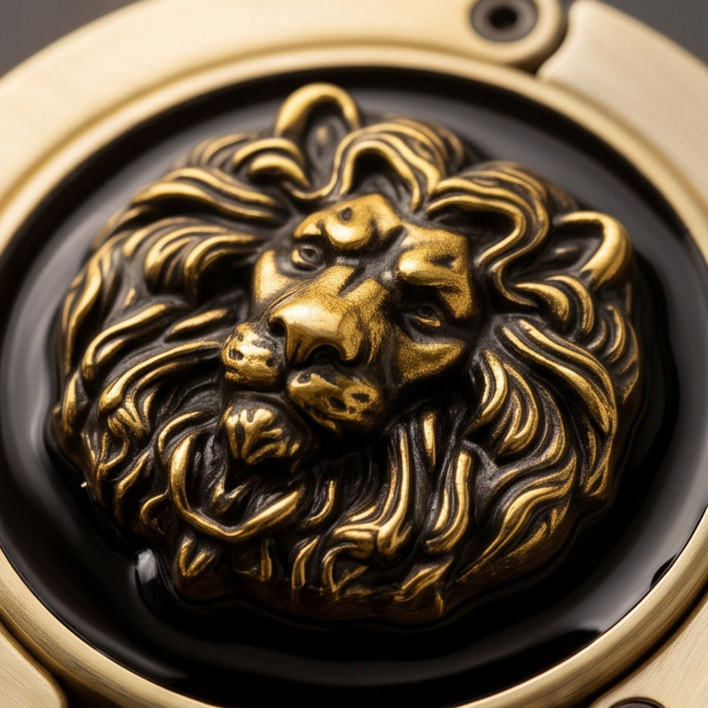Luxe Tassenhanger Lion Noir
