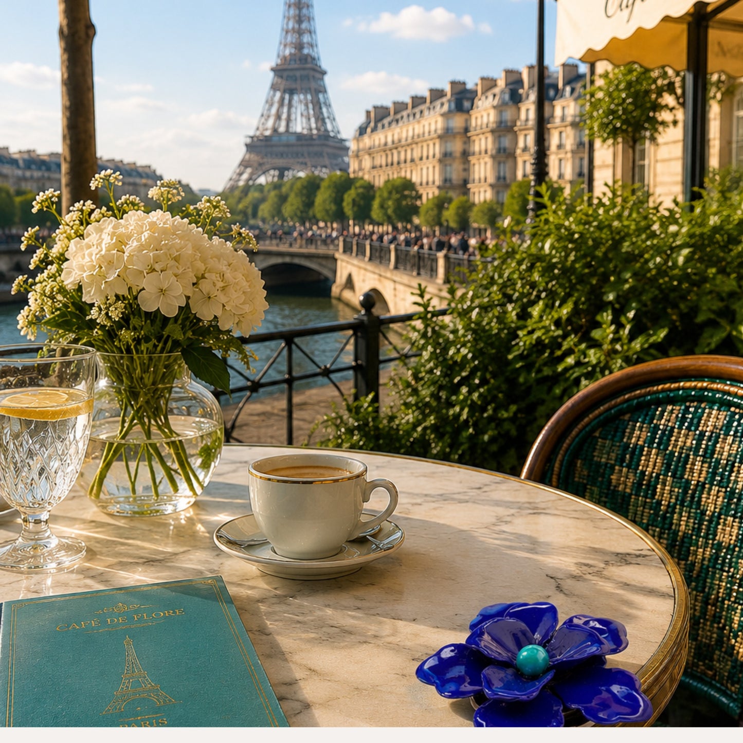 Luxe Tassenhanger Fleur Royale - Paris 2026