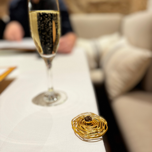 Luxe Tashanger Golden Spiral 24K