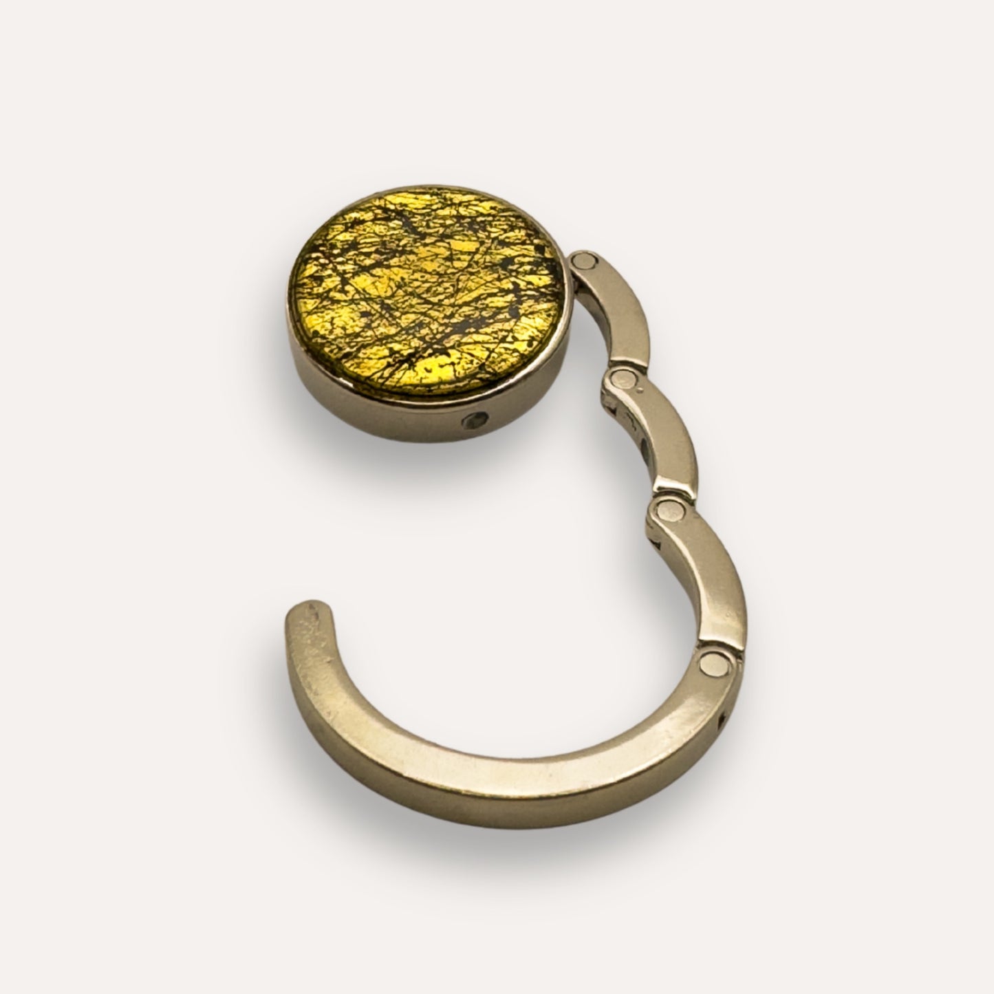 Luxe Tashanger Marmer zwart 24K