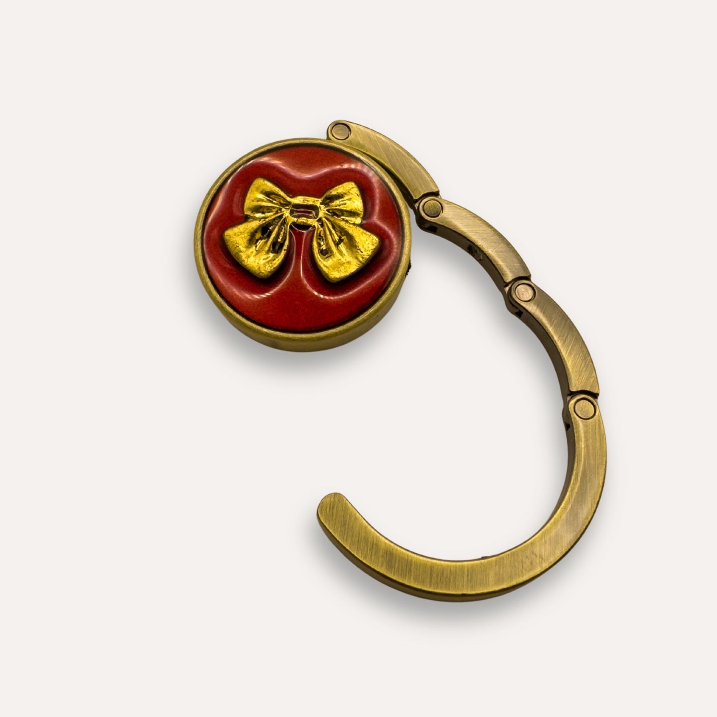 Luxe Tashanger Strik Red | Gold