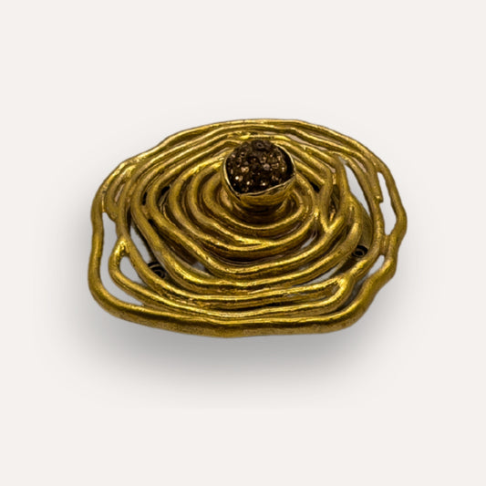 Luxe Tashanger Golden Spiral 24k