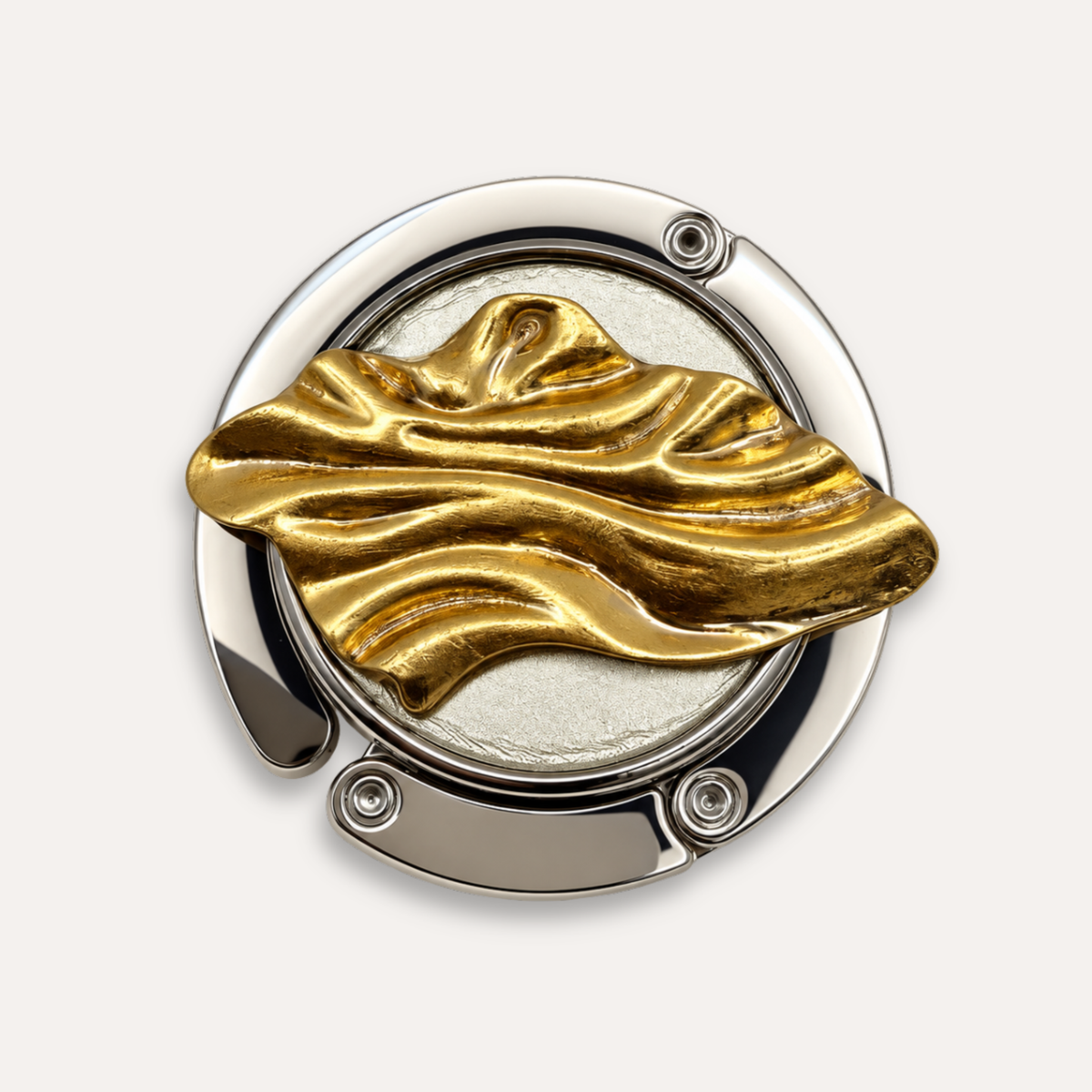 Luxury Bag Hanger Flow | 24K Gold Leaf & 18K White Gold Leaf