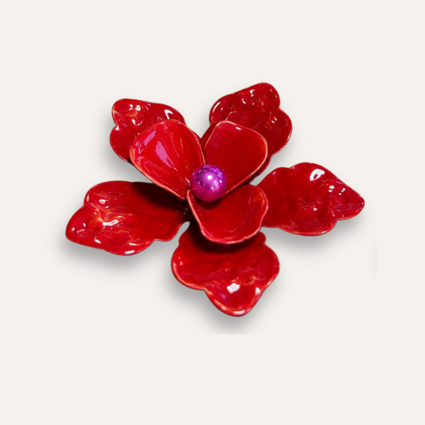Luxe Tassenhanger Fleur Rubis - Paris 2026