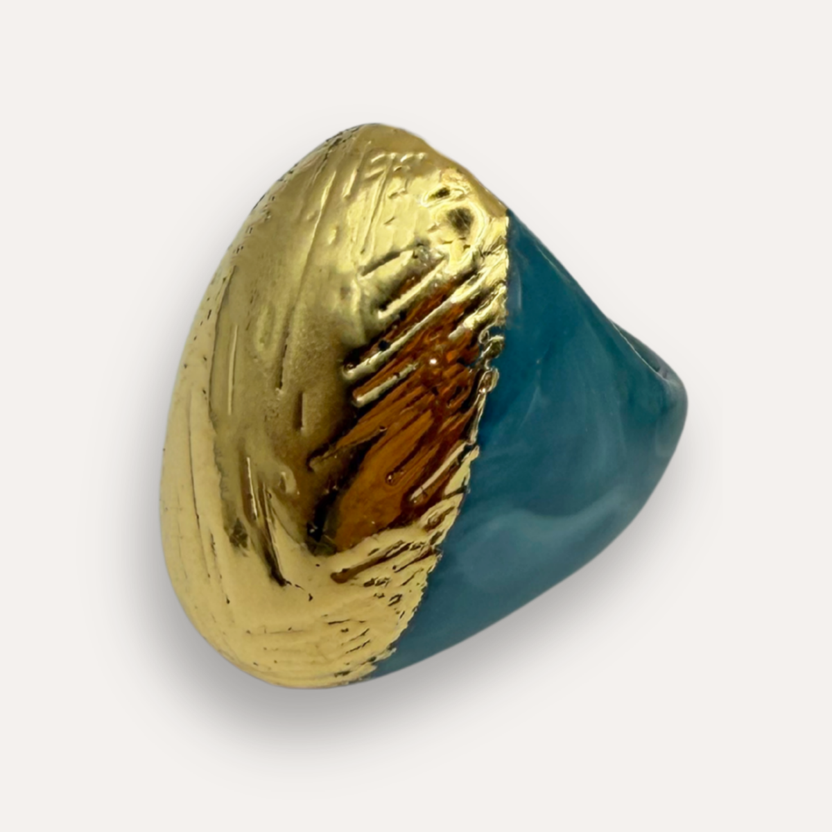 Ring Luce XXL - 24k bladgoud- size 63