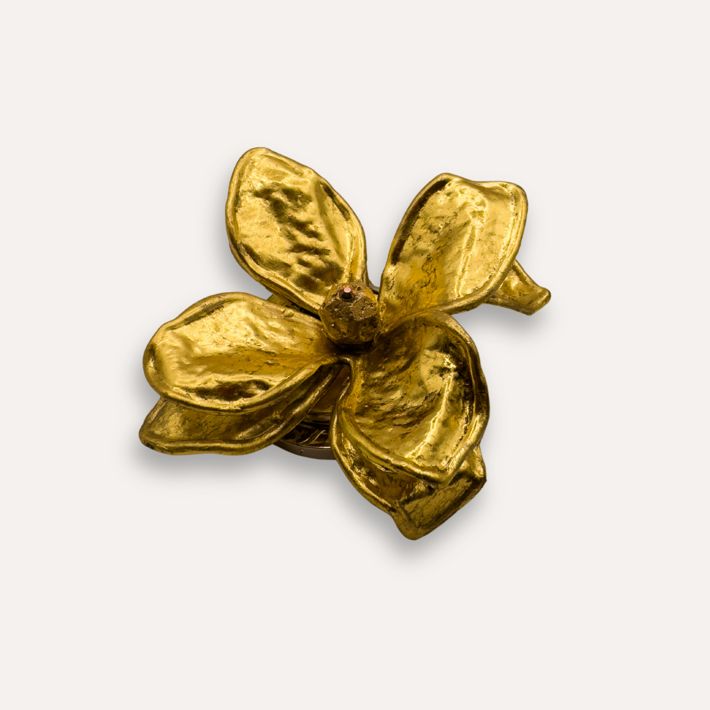 Luxe Tashanger Gouden Bloem 24K