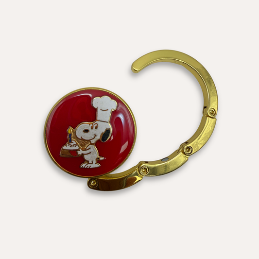 Luxe Tassenhanger Snoopy Chef with Pie | Origineel Vintage