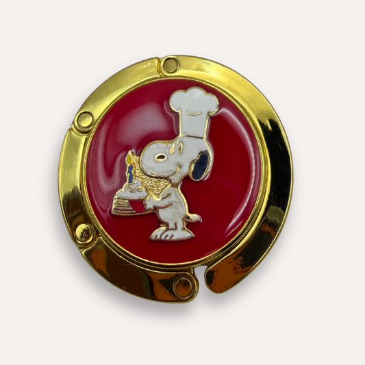 Luxe Tassenhanger Snoopy Chef with Pie | Origineel Vintage