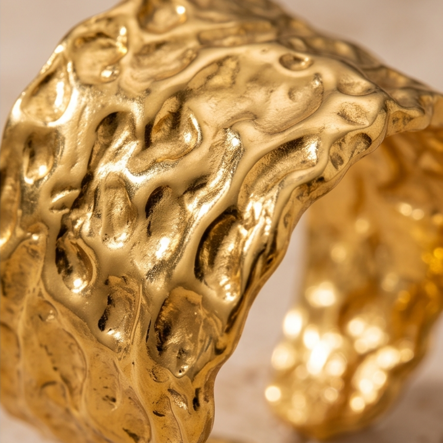 Bracelet Solea - 24k gold leaf