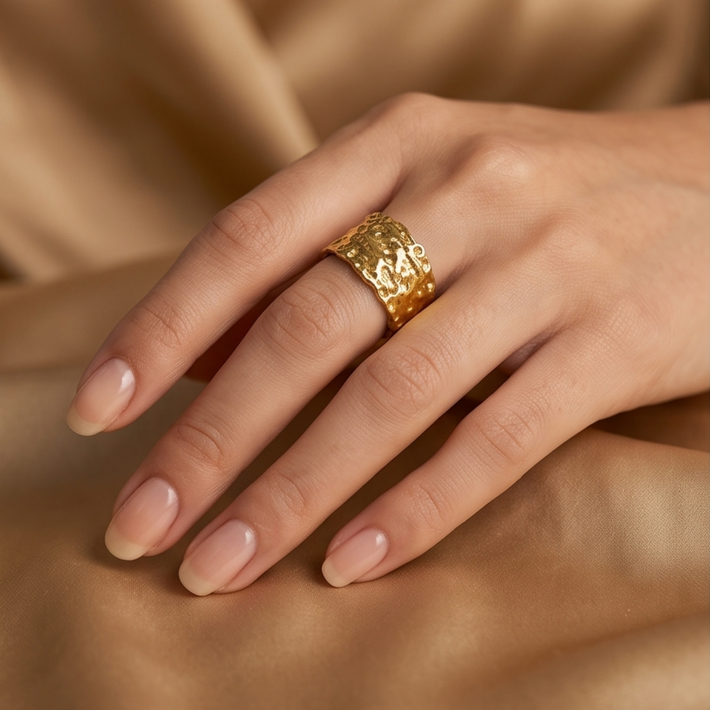 Bracelet Solea - 24k gold leaf
