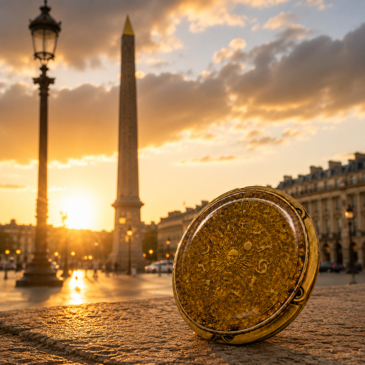 Luxe Tassenhanger Obelisk Zodiac - Paris 2026