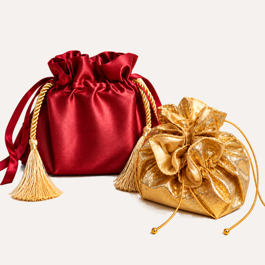 Luxe Cadeauverpakking | satijnen geschenkbuideltje