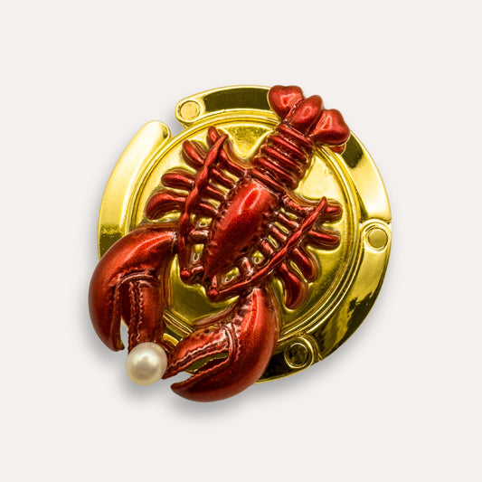 Luxe Tashanger Kreeft 24K Zoetwaterparel