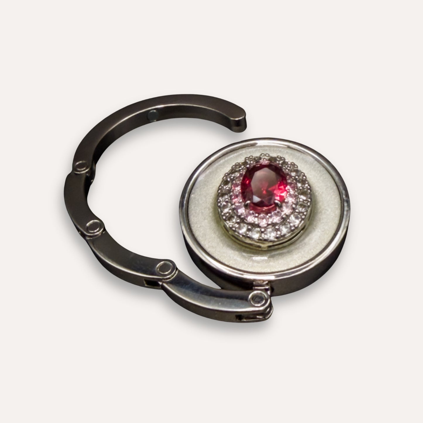 Luxe Tassenhanger Rosé Diamant