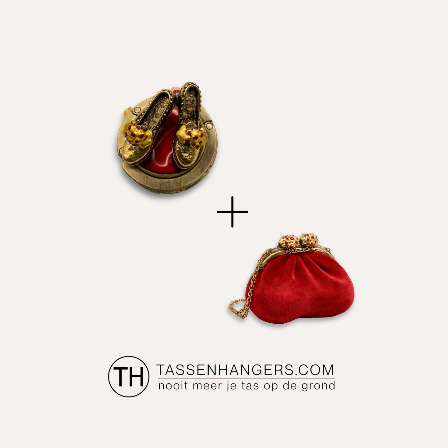 Luxe Tashanger Avondschoentjes 24K