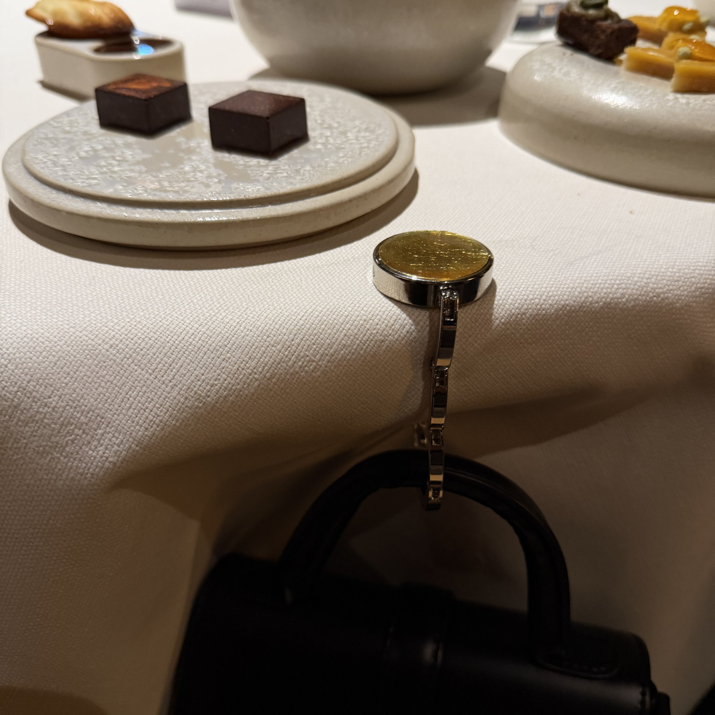 Luxe Tassenhanger Zon - 24k bladgoud