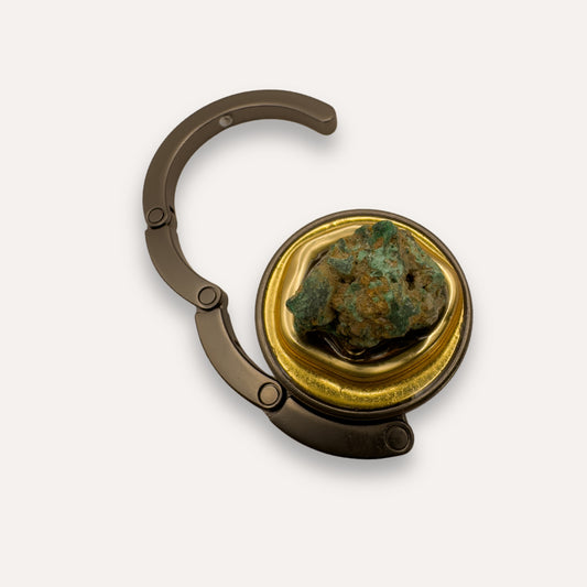 Luxe Tashanger Turkoois 24K