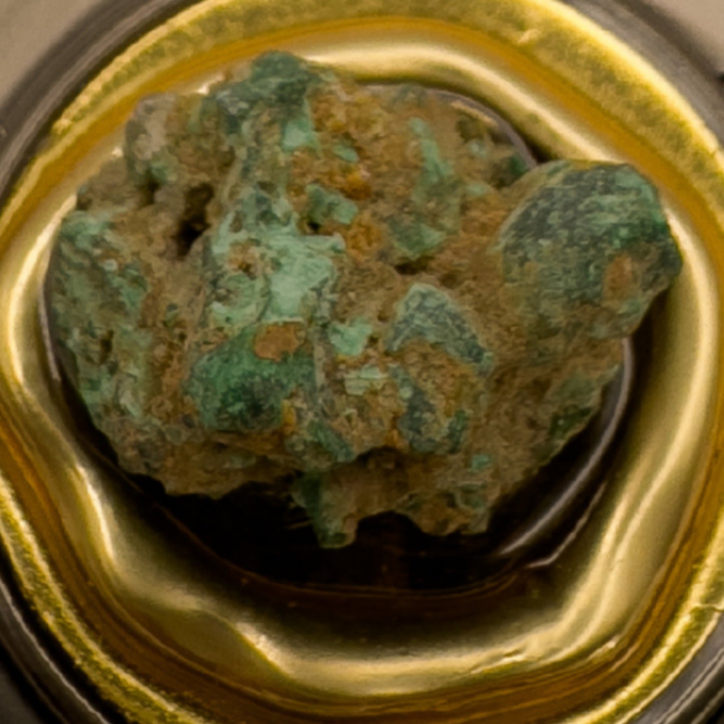 Luxe Tashanger Turkoois 24K