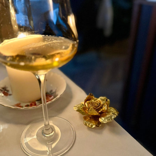 Luxe Tassenhanger Soleil Rose - 24k bladgoud