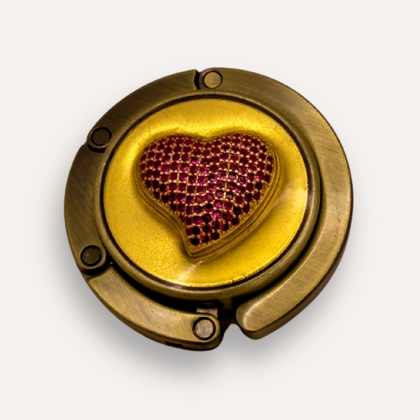Luxe Tashanger Velvet Heart 24K