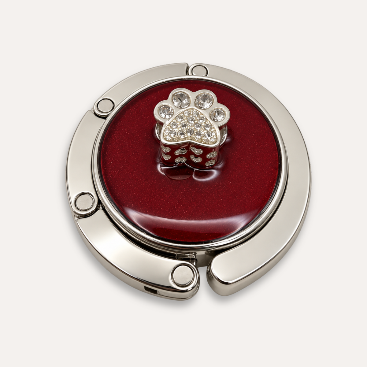 Luxury Bag Hanger Crystal Paw