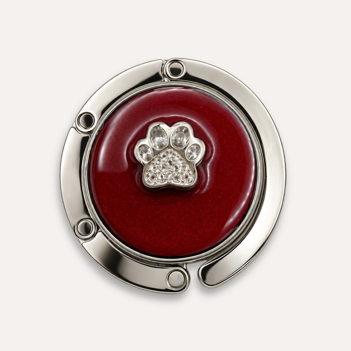 Luxury Bag Hanger Crystal Paw