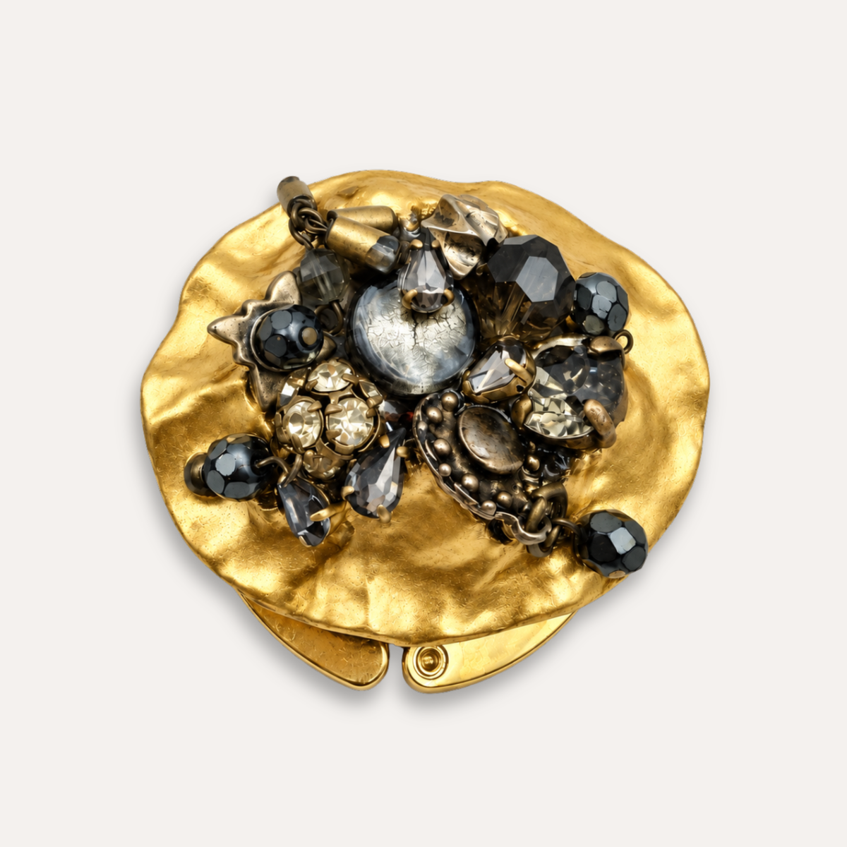 Luxury Handbag Hanger Eclipse - 24k gold leaf