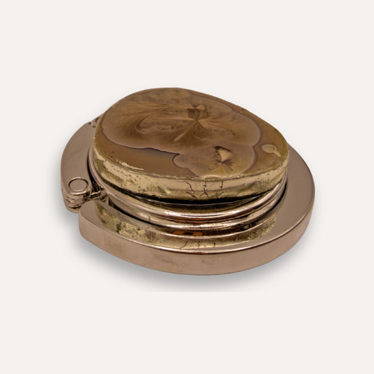 Luxe Tashanger Atelier Brown – 18 K Witgoud