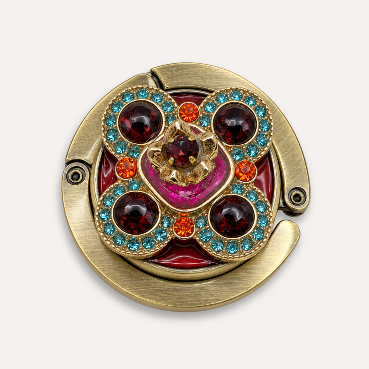 Luxury Handbag Hanger Baroque Blossom