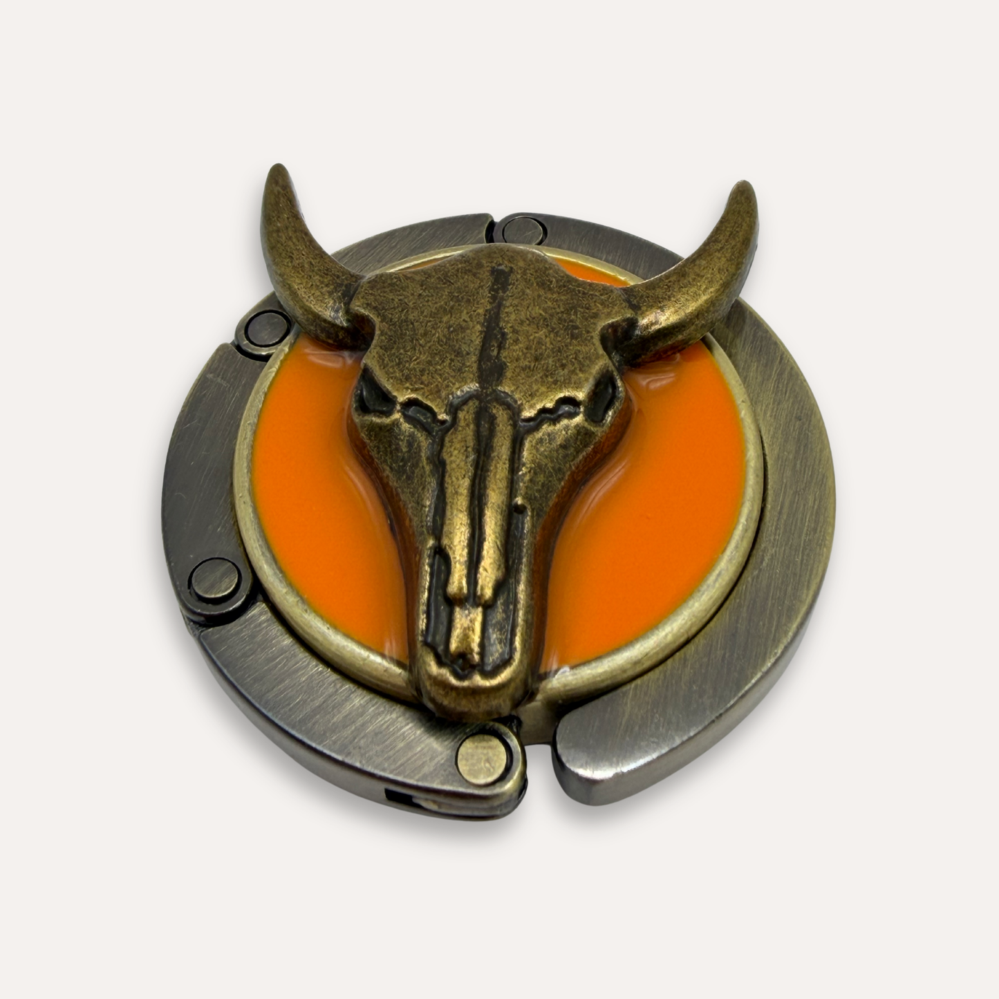 Luxury Handbag Hanger El Toro Skull