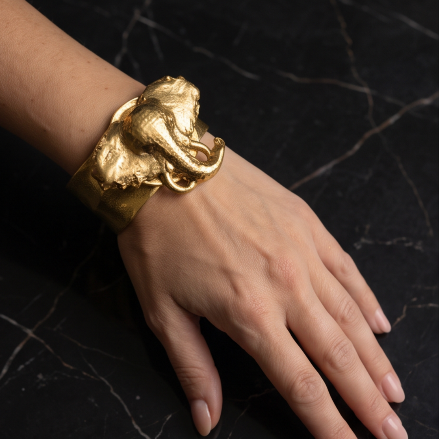Bracelet Solea - 24k gold leaf