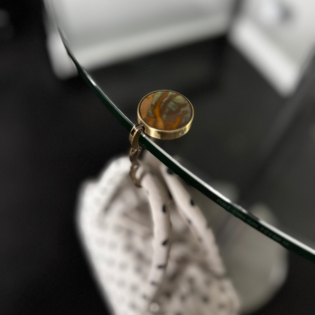 Luxury Bag Hanger Gold Oxide