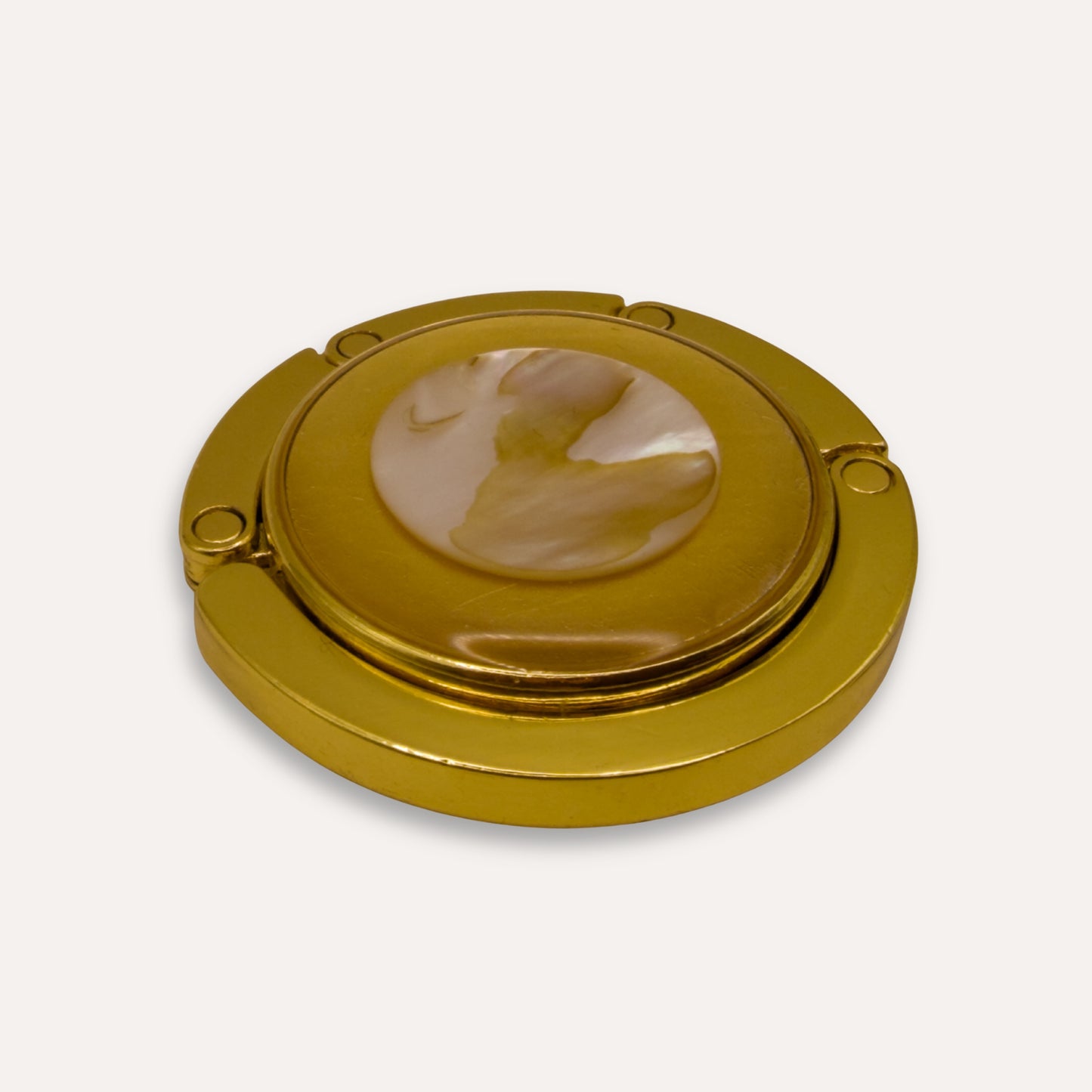 Luxe Tassenhanger Nacre Royale - 24k bladgoud