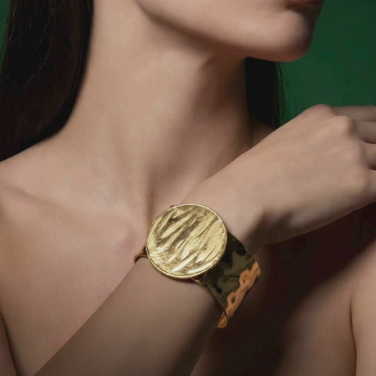 Bracelet Solea - 24k gold leaf