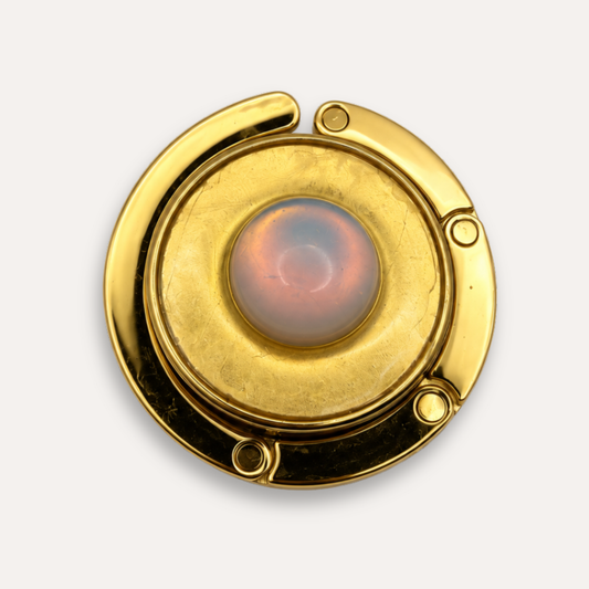 Luxury Handbag Hanger Opaline - 24k gold leaf