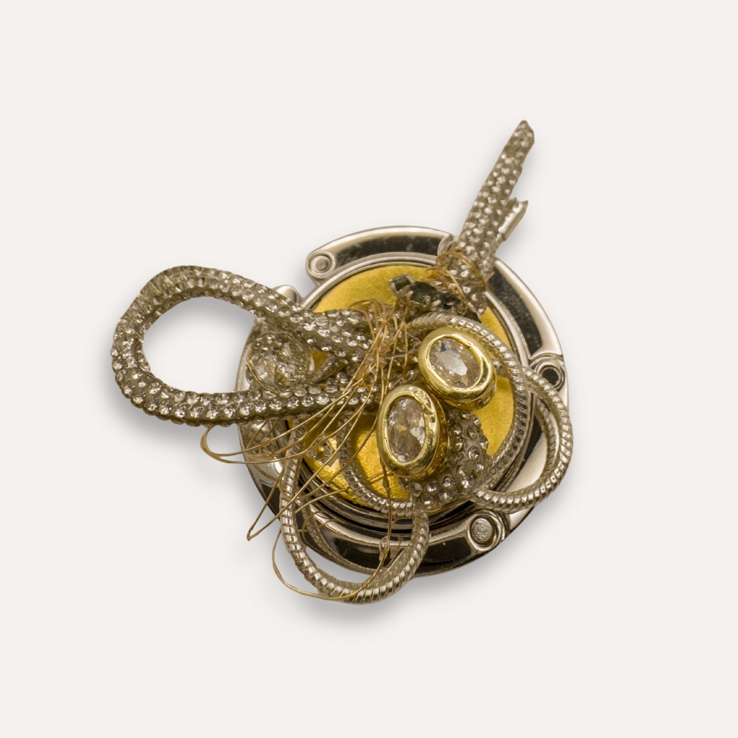 Luxe Tashanger Twisted Gold 24K