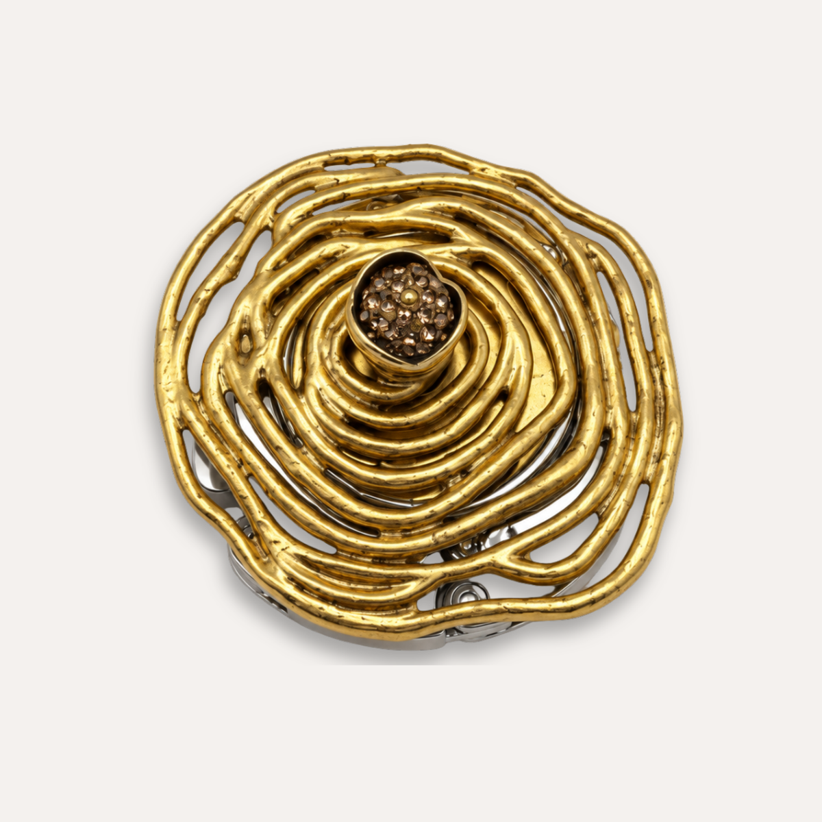 Luxury Handbag Hanger Spiral - 24K Gold Leaf