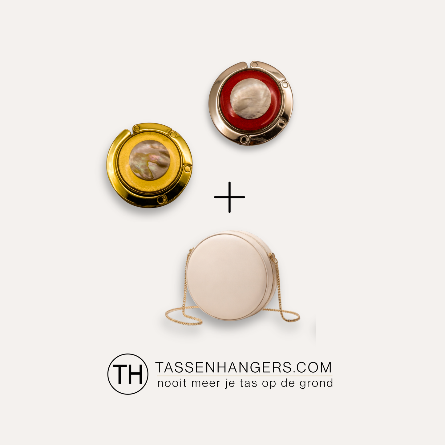 Luxe Tassenhanger Rouge Royale