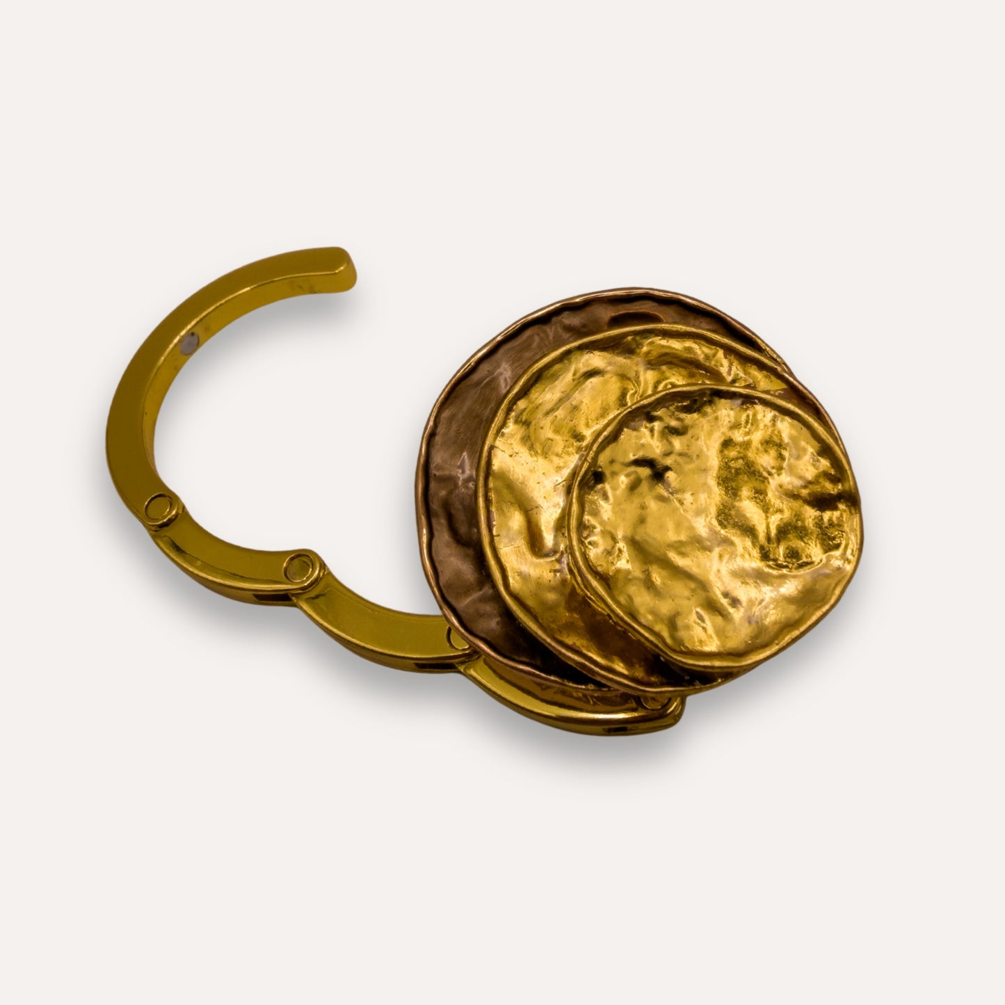 Luxe Tassenhanger Luna - 24k bladgoud