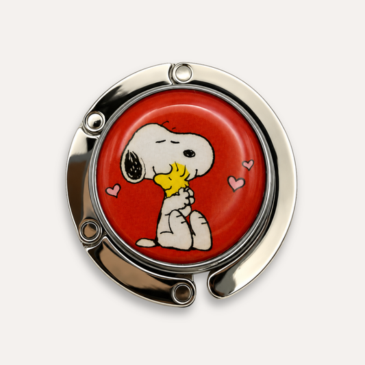 Luxe bag hanger Snoopy & Woodstock | A Little Hug
